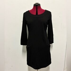Max Studio Black Long Sleeve Dress